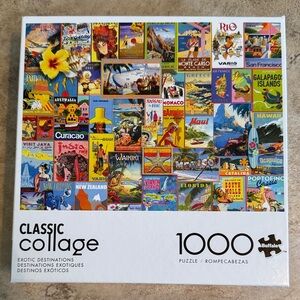 Buffalo David Bitton Classic Collage Puzzle - Vibrant Multicolor